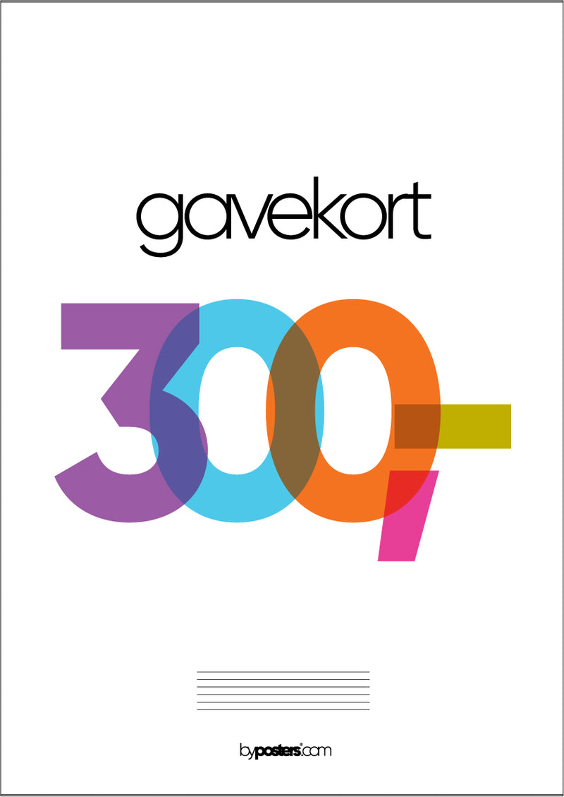 Gavekort 300,-